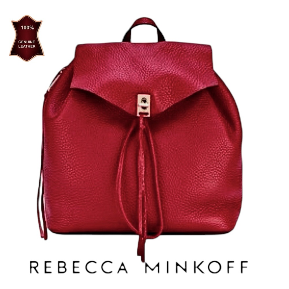 Rebecca Minkoff Red Leather Backpack